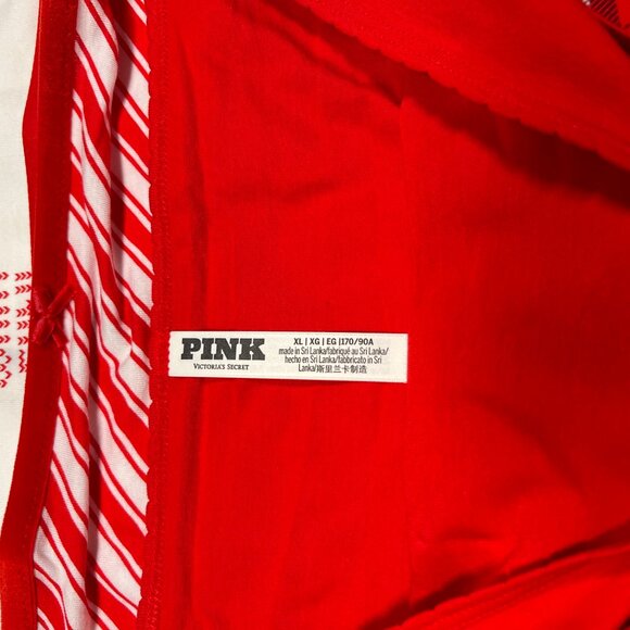 Victoria Secret Pink XL Cheeky Panties Cotton Blend Christmas Holiday Pack of 5 - Picture 12 of 13